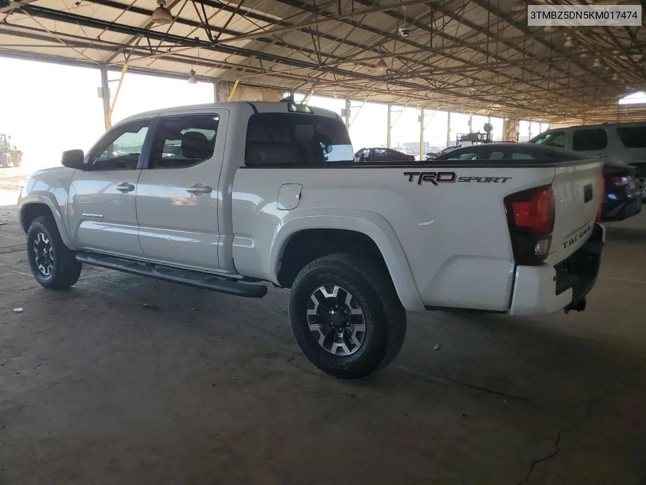 2019 Toyota Tacoma Double Cab VIN: 3TMBZ5DN5KM017474 Lot: 75763344