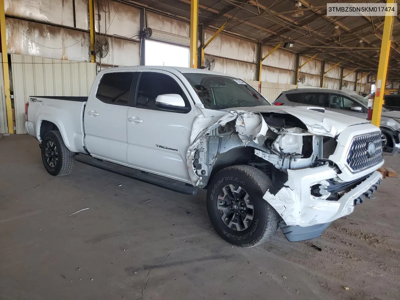 2019 Toyota Tacoma Double Cab VIN: 3TMBZ5DN5KM017474 Lot: 75763344