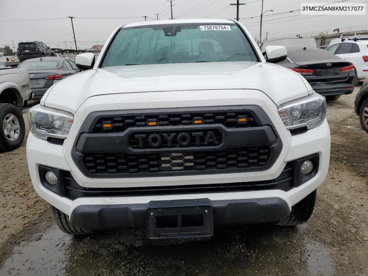 2019 Toyota Tacoma Double Cab VIN: 3TMCZ5AN8KM217077 Lot: 75878754