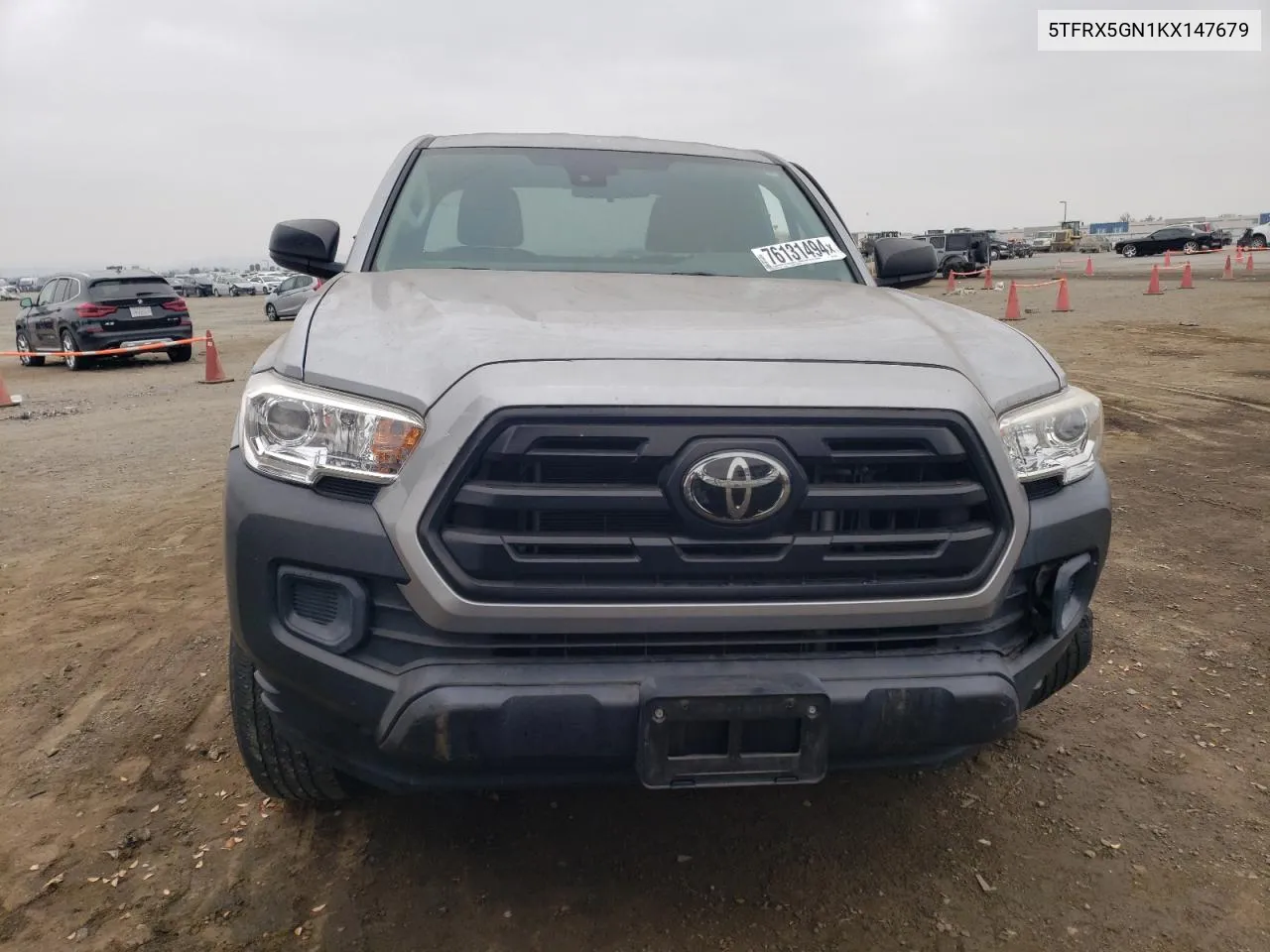 2019 Toyota Tacoma Access Cab VIN: 5TFRX5GN1KX147679 Lot: 76131494