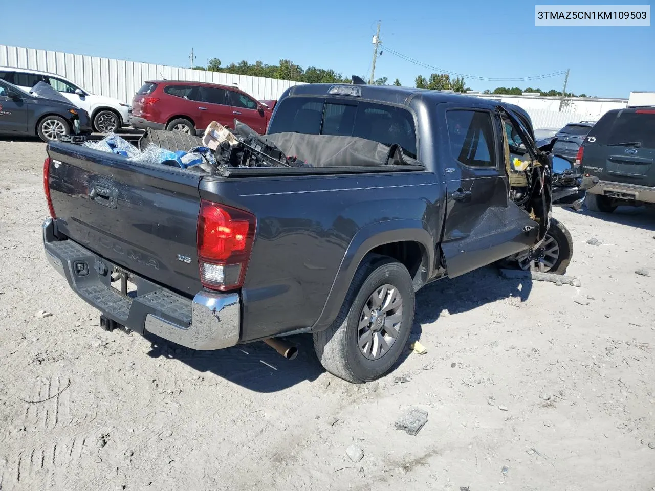 2019 Toyota Tacoma Double Cab VIN: 3TMAZ5CN1KM109503 Lot: 76252814