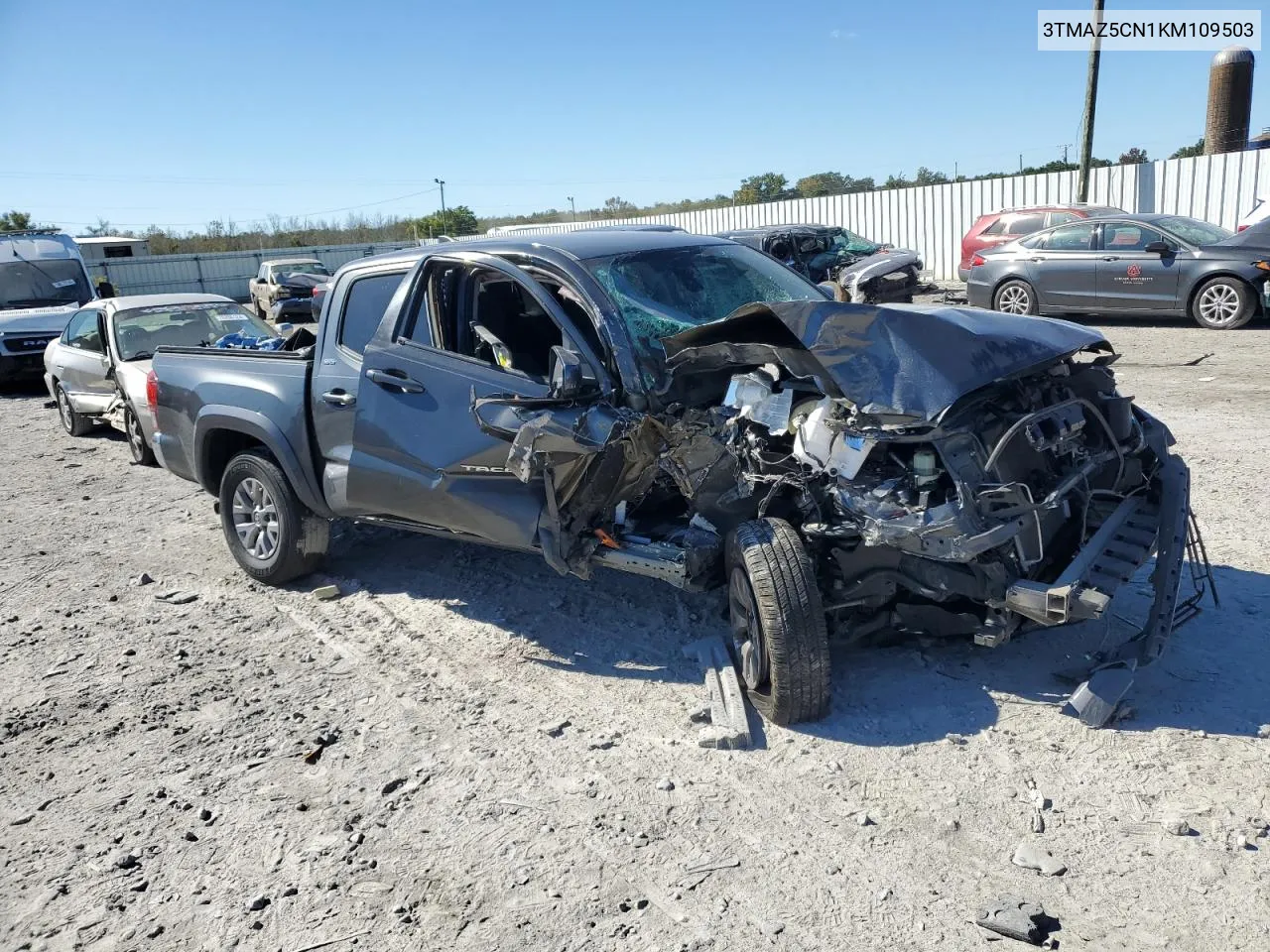 2019 Toyota Tacoma Double Cab VIN: 3TMAZ5CN1KM109503 Lot: 76252814