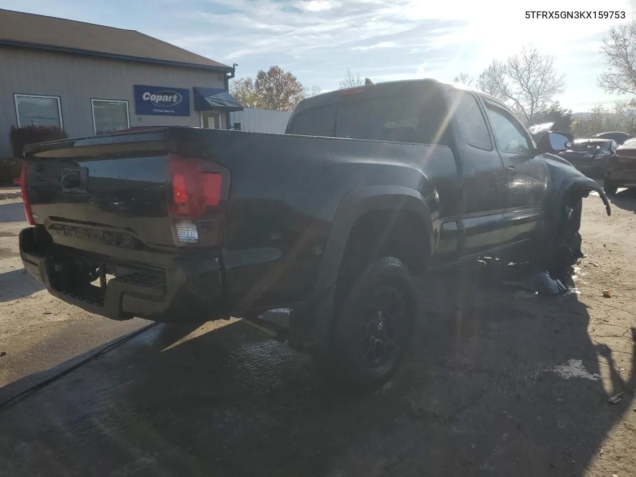 5TFRX5GN3KX159753 2019 Toyota Tacoma Access Cab