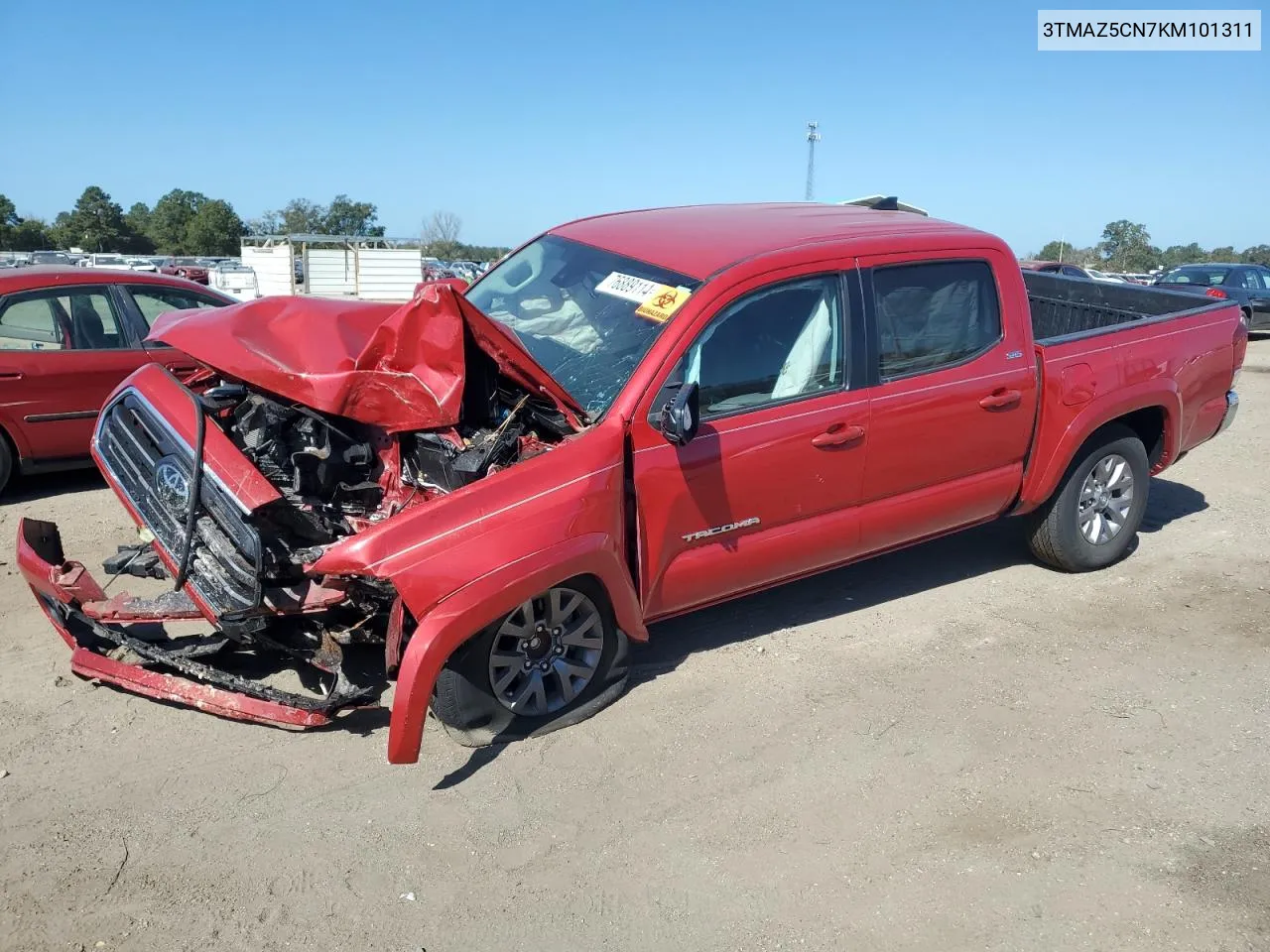 3TMAZ5CN7KM101311 2019 Toyota Tacoma Double Cab