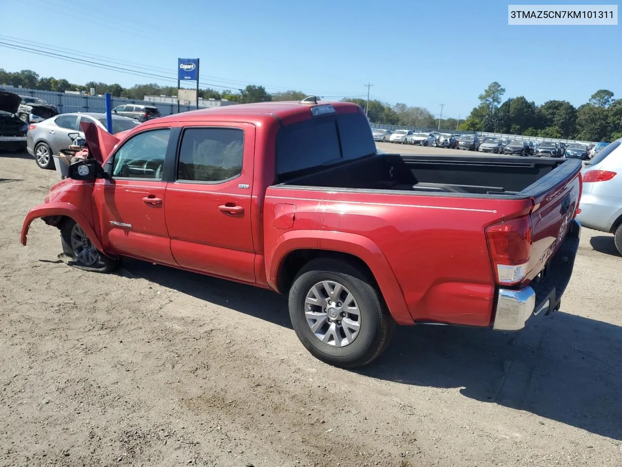 3TMAZ5CN7KM101311 2019 Toyota Tacoma Double Cab