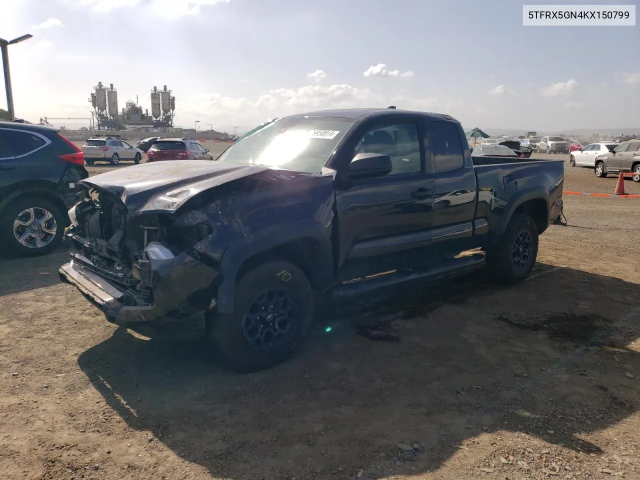 2019 Toyota Tacoma Access Cab VIN: 5TFRX5GN4KX150799 Lot: 76950814