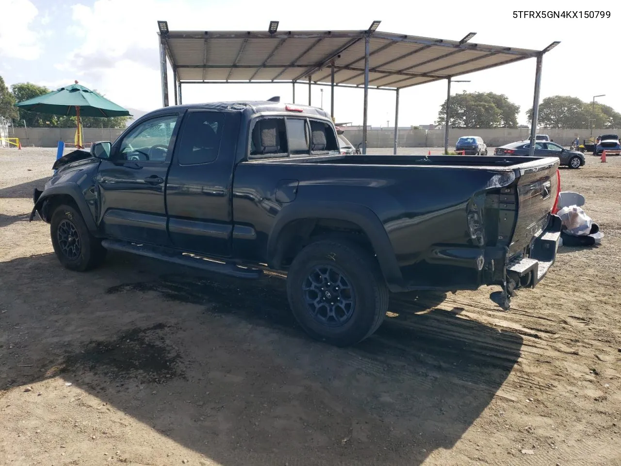 2019 Toyota Tacoma Access Cab VIN: 5TFRX5GN4KX150799 Lot: 76950814