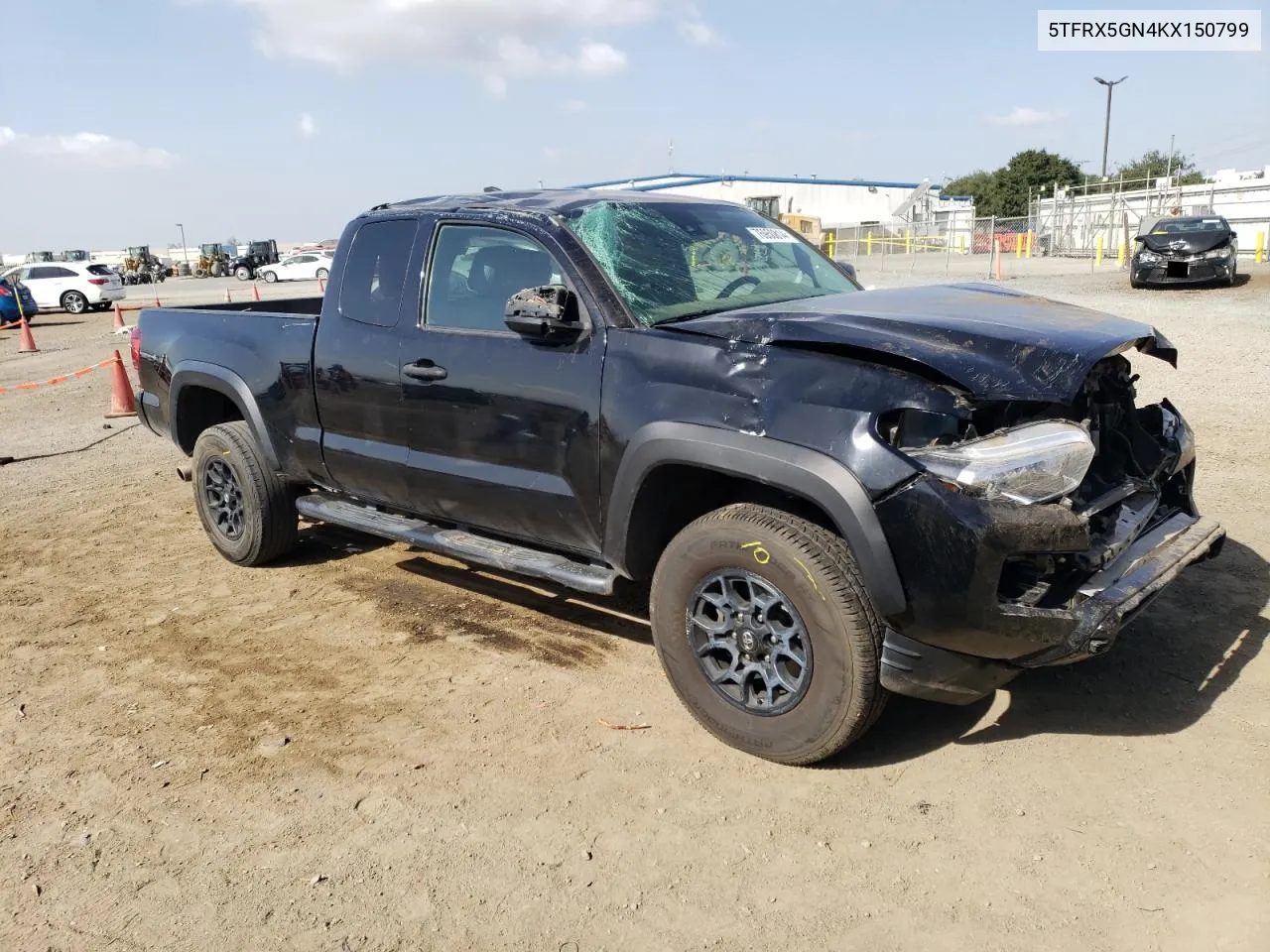 2019 Toyota Tacoma Access Cab VIN: 5TFRX5GN4KX150799 Lot: 76950814