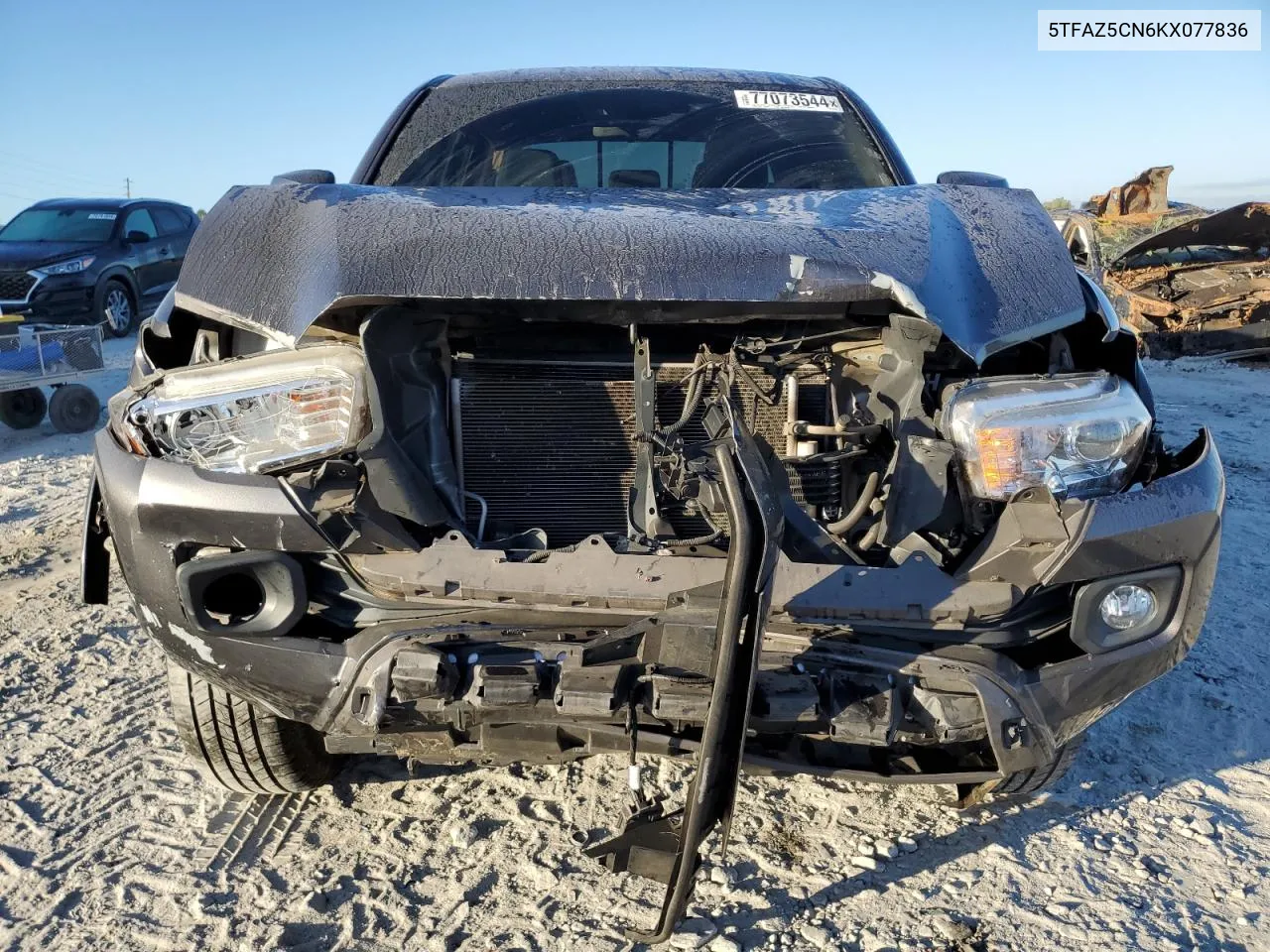 2019 Toyota Tacoma Double Cab VIN: 5TFAZ5CN6KX077836 Lot: 77073544