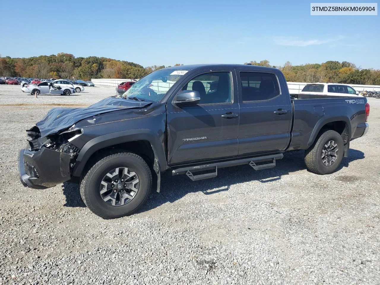 2019 Toyota Tacoma Double Cab VIN: 3TMDZ5BN6KM069904 Lot: 77140344