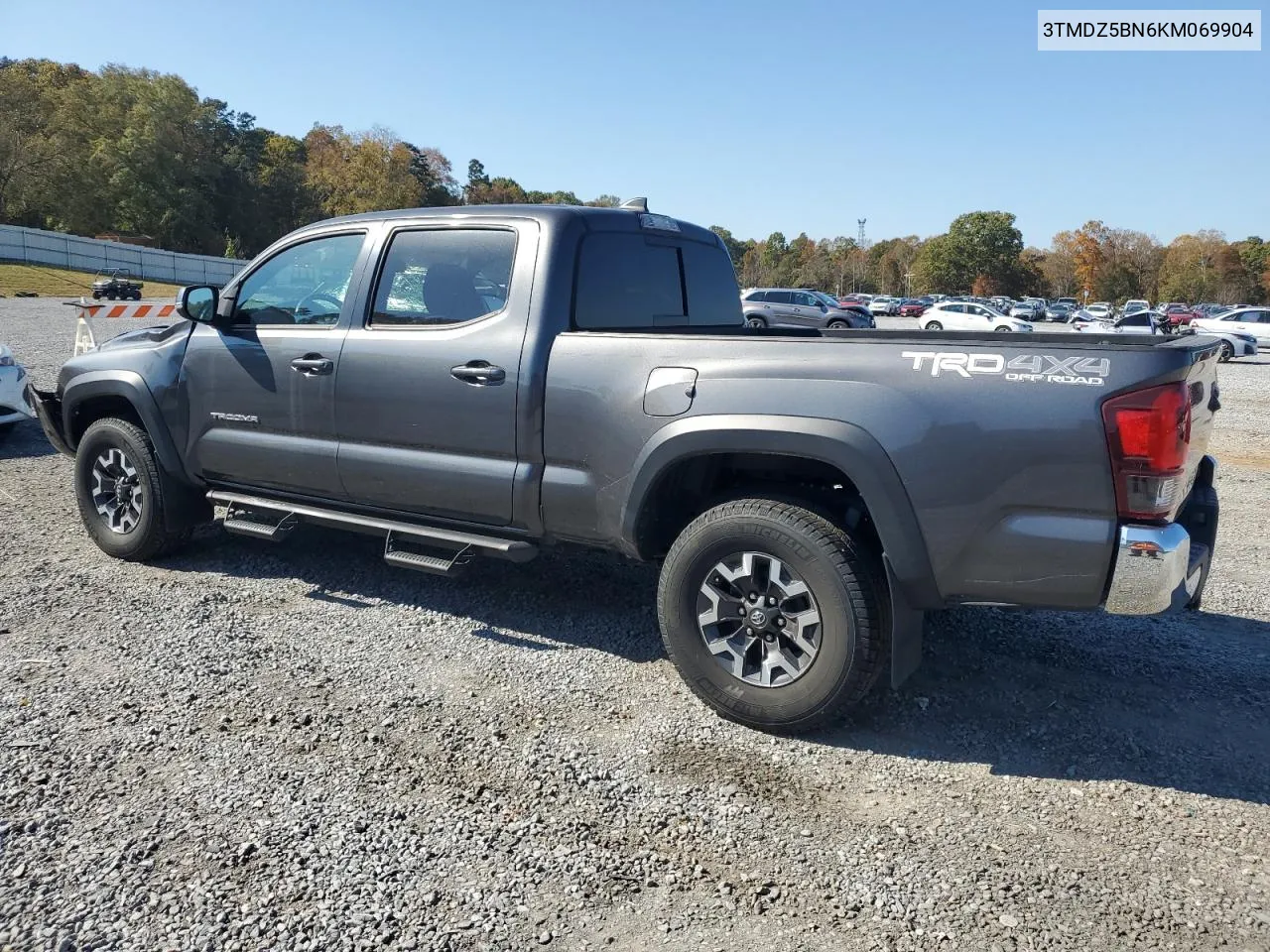 2019 Toyota Tacoma Double Cab VIN: 3TMDZ5BN6KM069904 Lot: 77140344