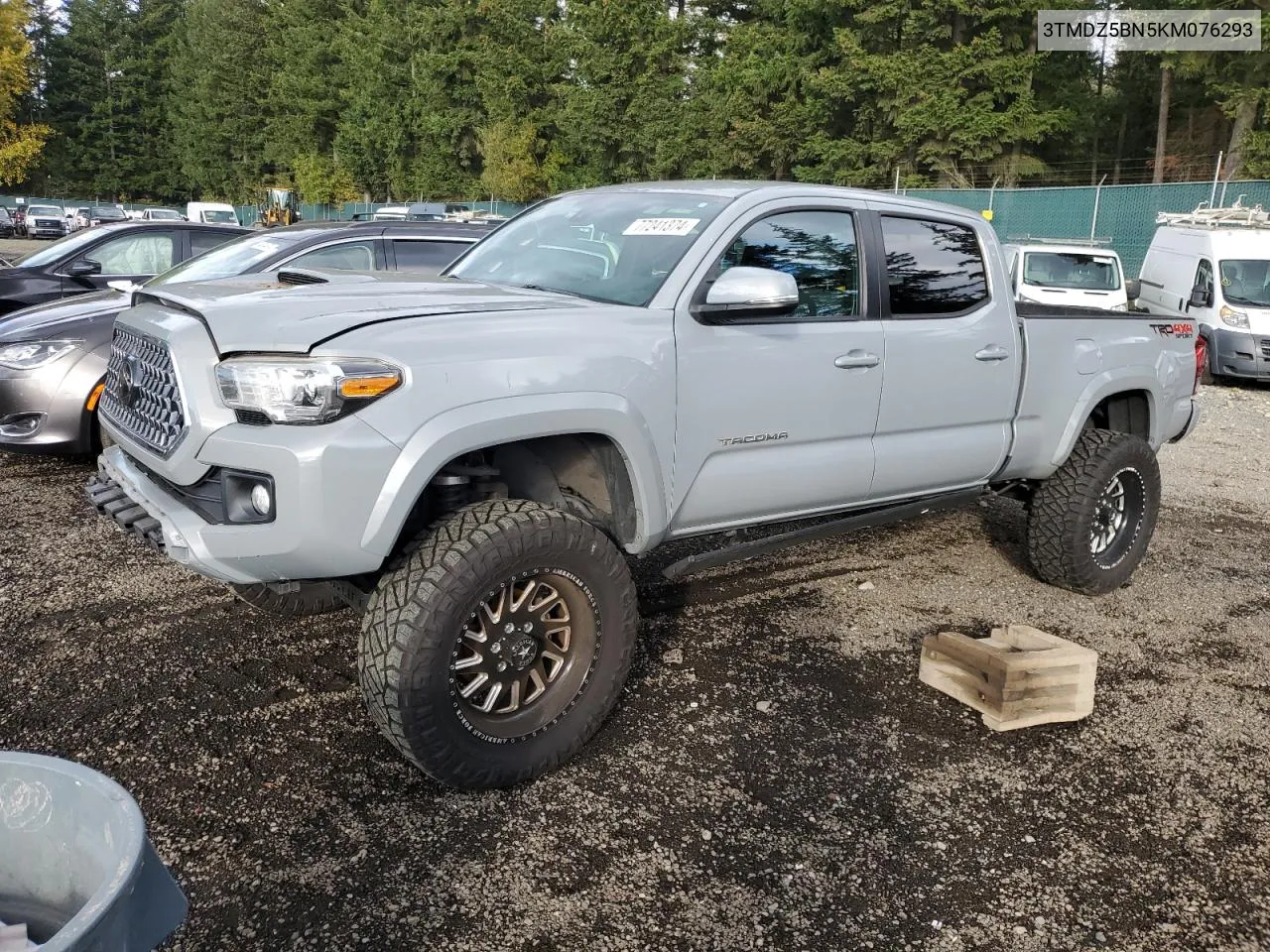 2019 Toyota Tacoma Double Cab VIN: 3TMDZ5BN5KM076293 Lot: 77241374