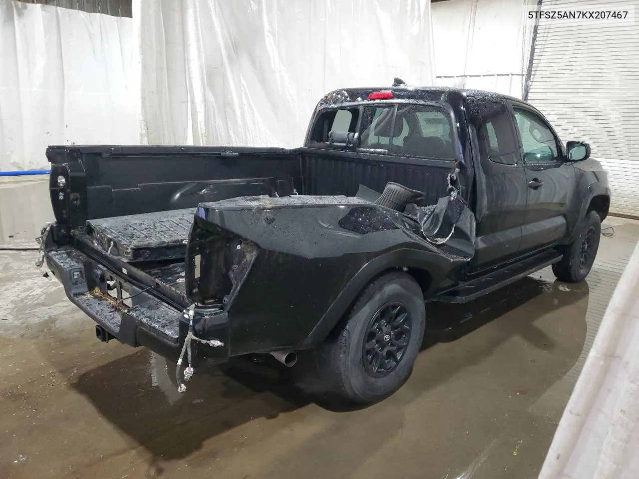 2019 Toyota Tacoma Access Cab VIN: 5TFSZ5AN7KX207467 Lot: 77245214