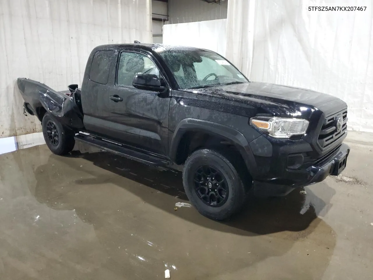 2019 Toyota Tacoma Access Cab VIN: 5TFSZ5AN7KX207467 Lot: 77245214