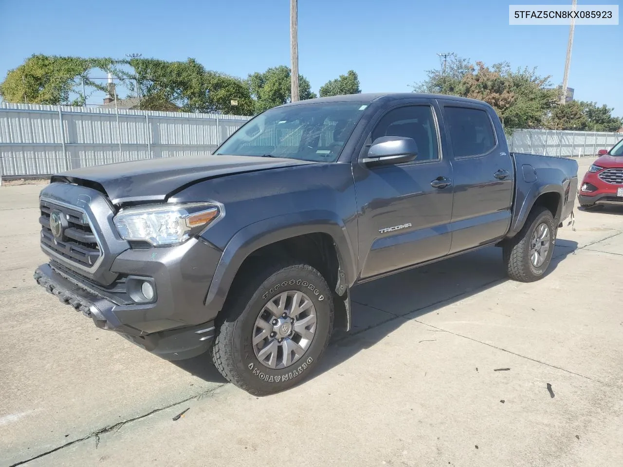 2019 Toyota Tacoma Double Cab VIN: 5TFAZ5CN8KX085923 Lot: 77491584