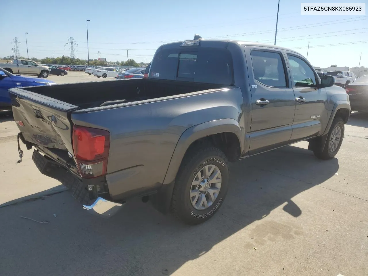 2019 Toyota Tacoma Double Cab VIN: 5TFAZ5CN8KX085923 Lot: 77491584