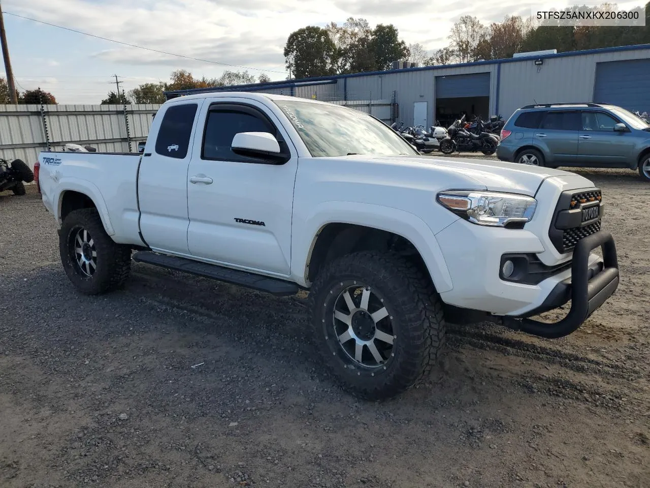 2019 Toyota Tacoma Access Cab VIN: 5TFSZ5ANXKX206300 Lot: 78086194