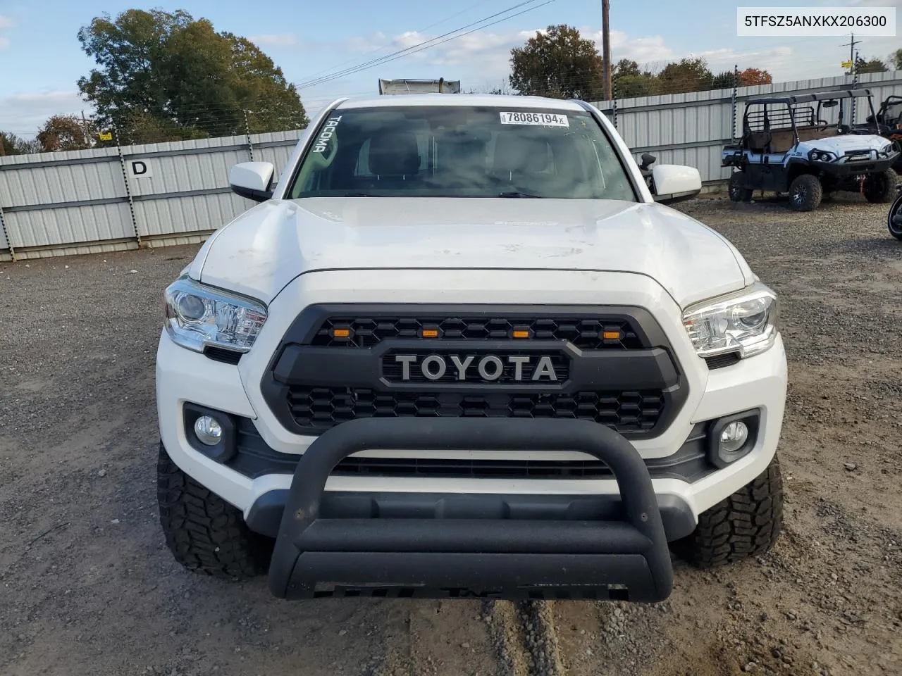 2019 Toyota Tacoma Access Cab VIN: 5TFSZ5ANXKX206300 Lot: 78086194