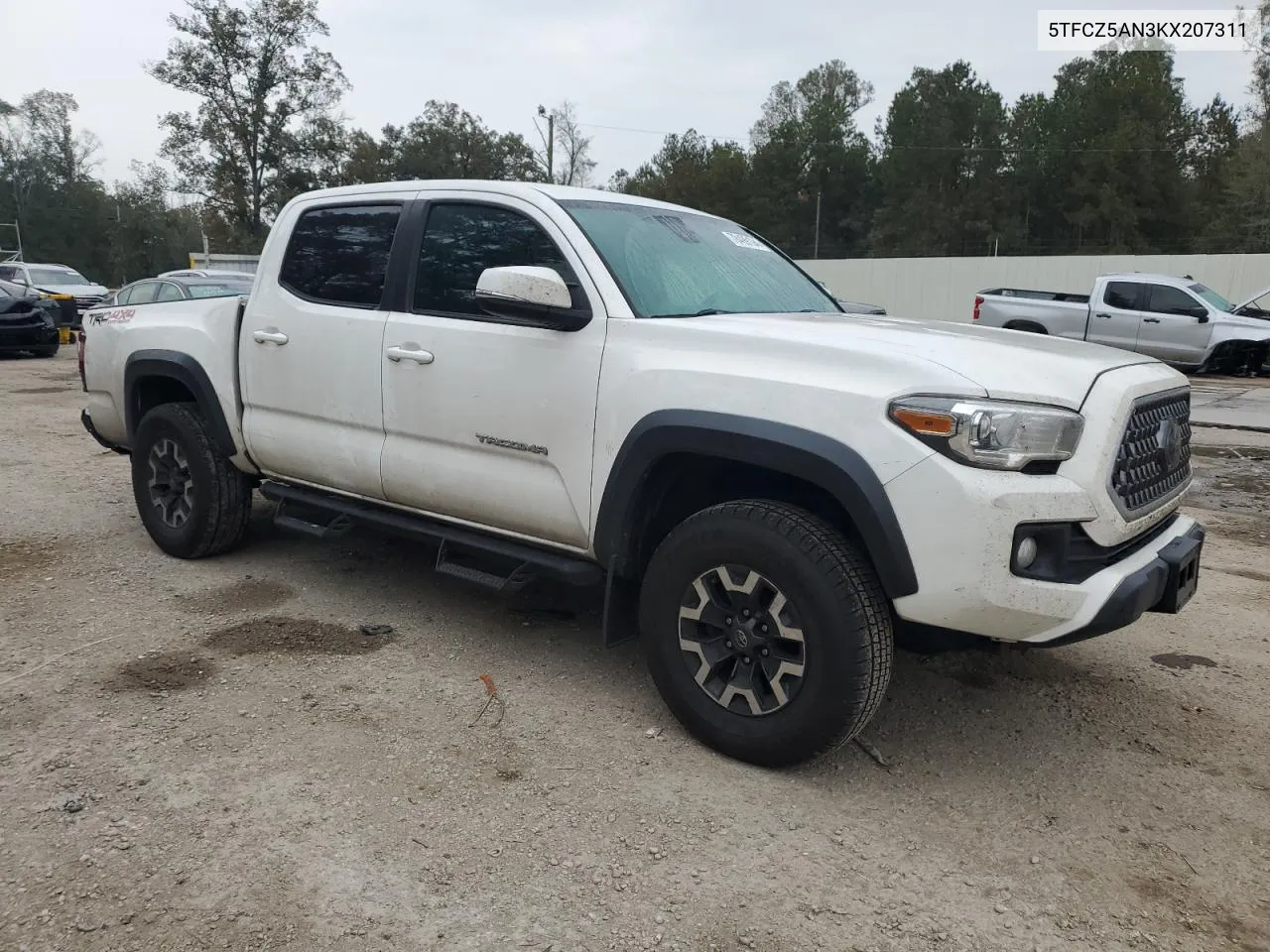 2019 Toyota Tacoma Double Cab VIN: 5TFCZ5AN3KX207311 Lot: 78499194