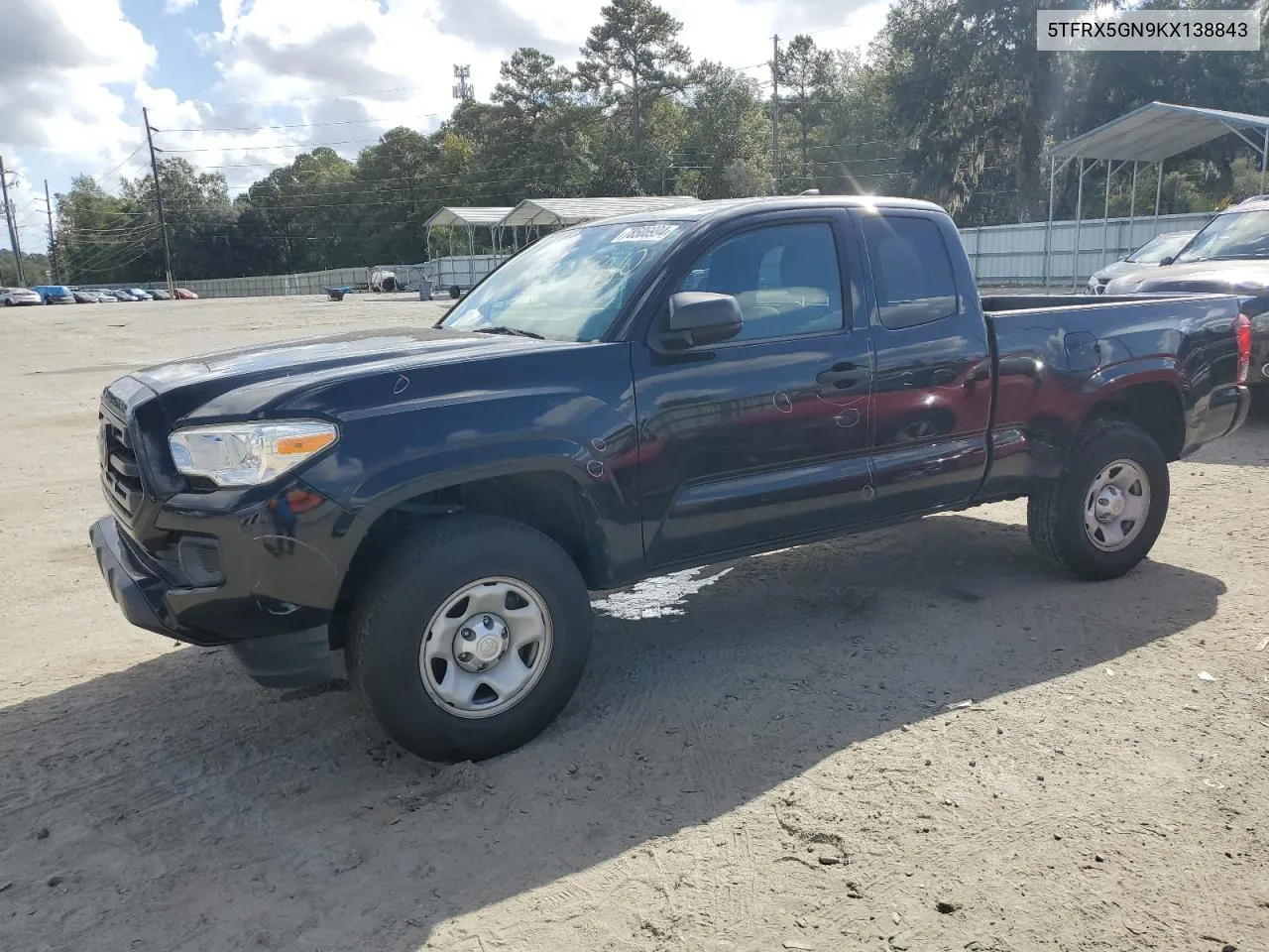 2019 Toyota Tacoma Access Cab VIN: 5TFRX5GN9KX138843 Lot: 78506994