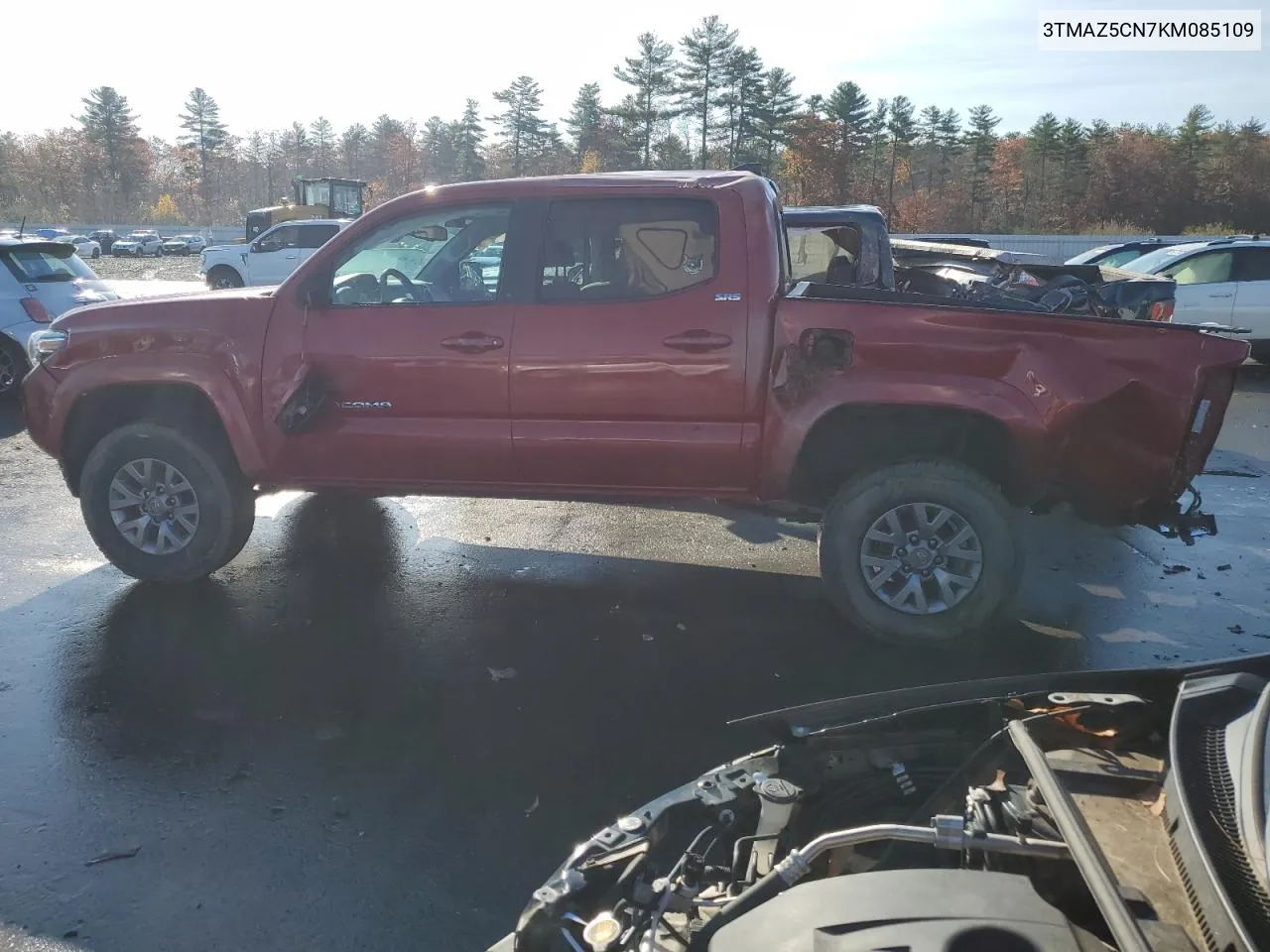 2019 Toyota Tacoma Double Cab VIN: 3TMAZ5CN7KM085109 Lot: 78599254