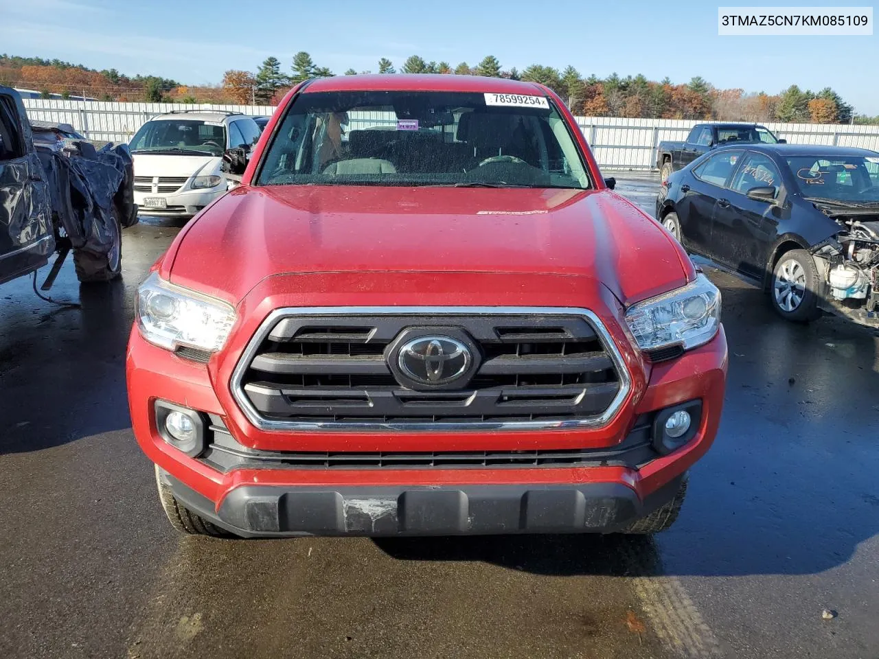 2019 Toyota Tacoma Double Cab VIN: 3TMAZ5CN7KM085109 Lot: 78599254