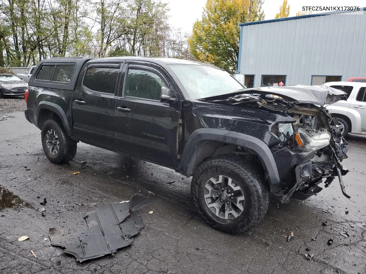 2019 Toyota Tacoma Double Cab VIN: 5TFCZ5AN1KX173076 Lot: 78641654