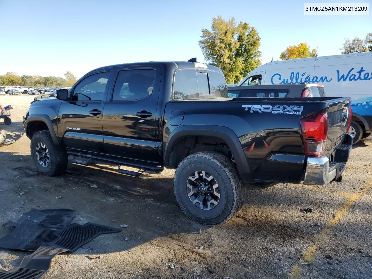 2019 Toyota Tacoma Double Cab VIN: 3TMCZ5AN1KM213209 Lot: 78804364