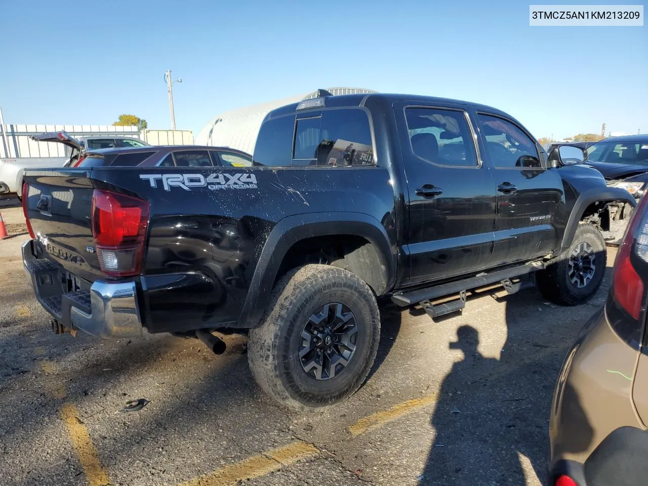 2019 Toyota Tacoma Double Cab VIN: 3TMCZ5AN1KM213209 Lot: 78804364