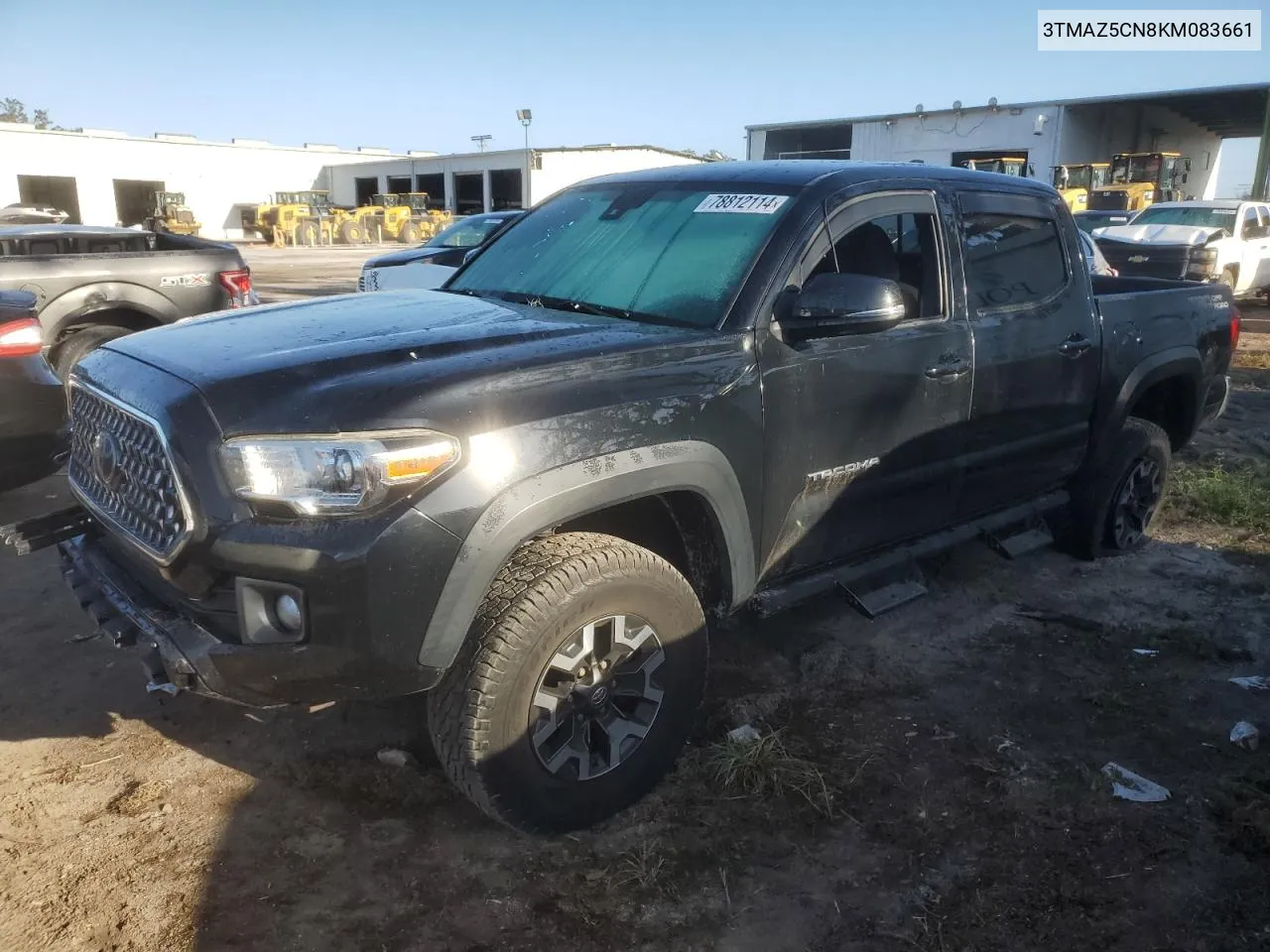 2019 Toyota Tacoma Double Cab VIN: 3TMAZ5CN8KM083661 Lot: 78812114