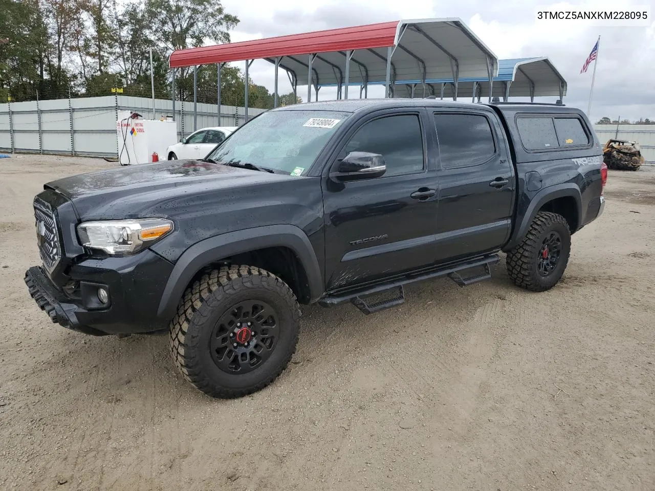 2019 Toyota Tacoma Double Cab VIN: 3TMCZ5ANXKM228095 Lot: 79249804