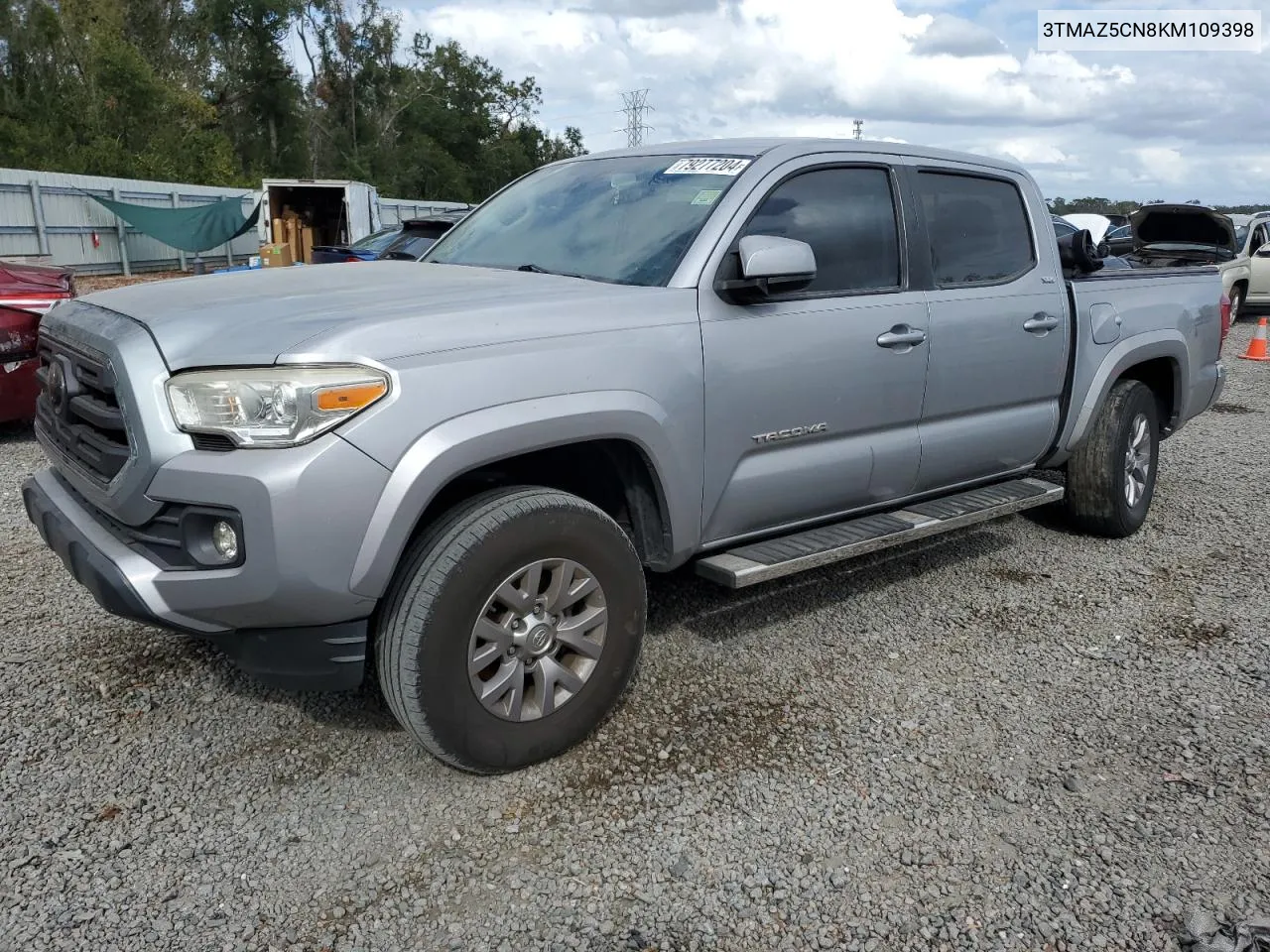 2019 Toyota Tacoma Double Cab VIN: 3TMAZ5CN8KM109398 Lot: 79277204