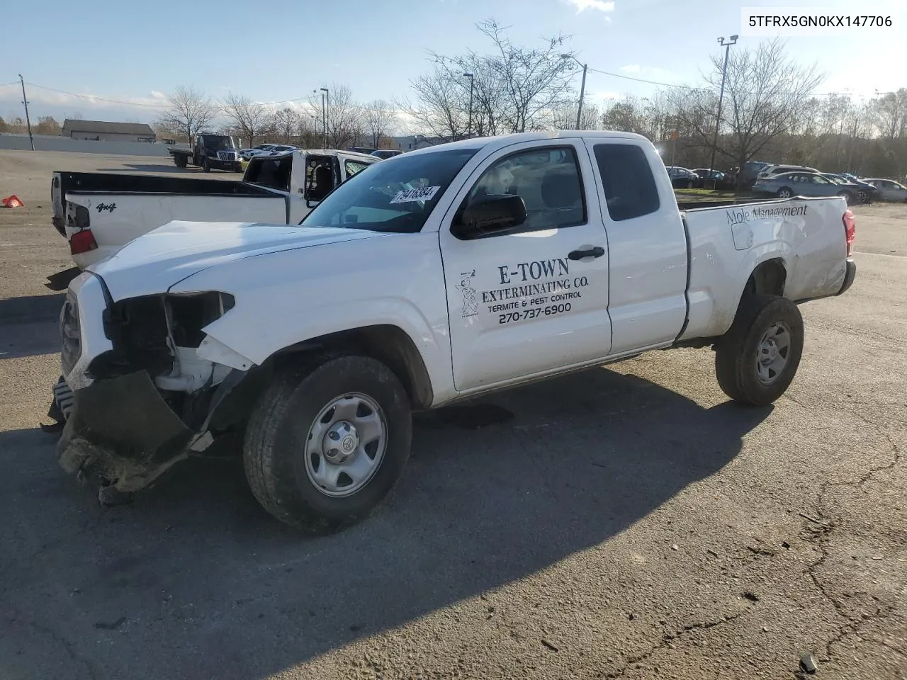 2019 Toyota Tacoma Access Cab VIN: 5TFRX5GN0KX147706 Lot: 79416384