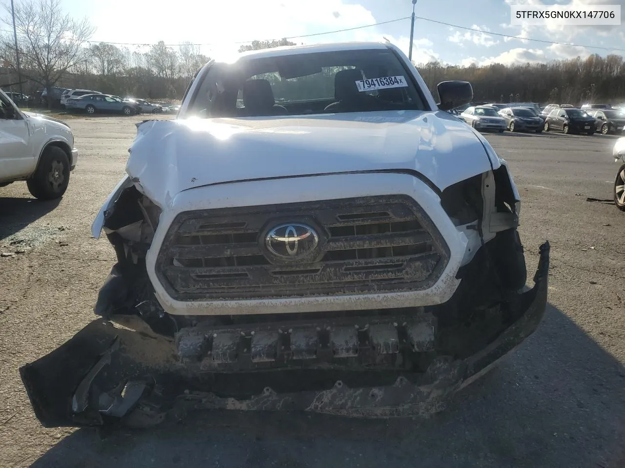 2019 Toyota Tacoma Access Cab VIN: 5TFRX5GN0KX147706 Lot: 79416384