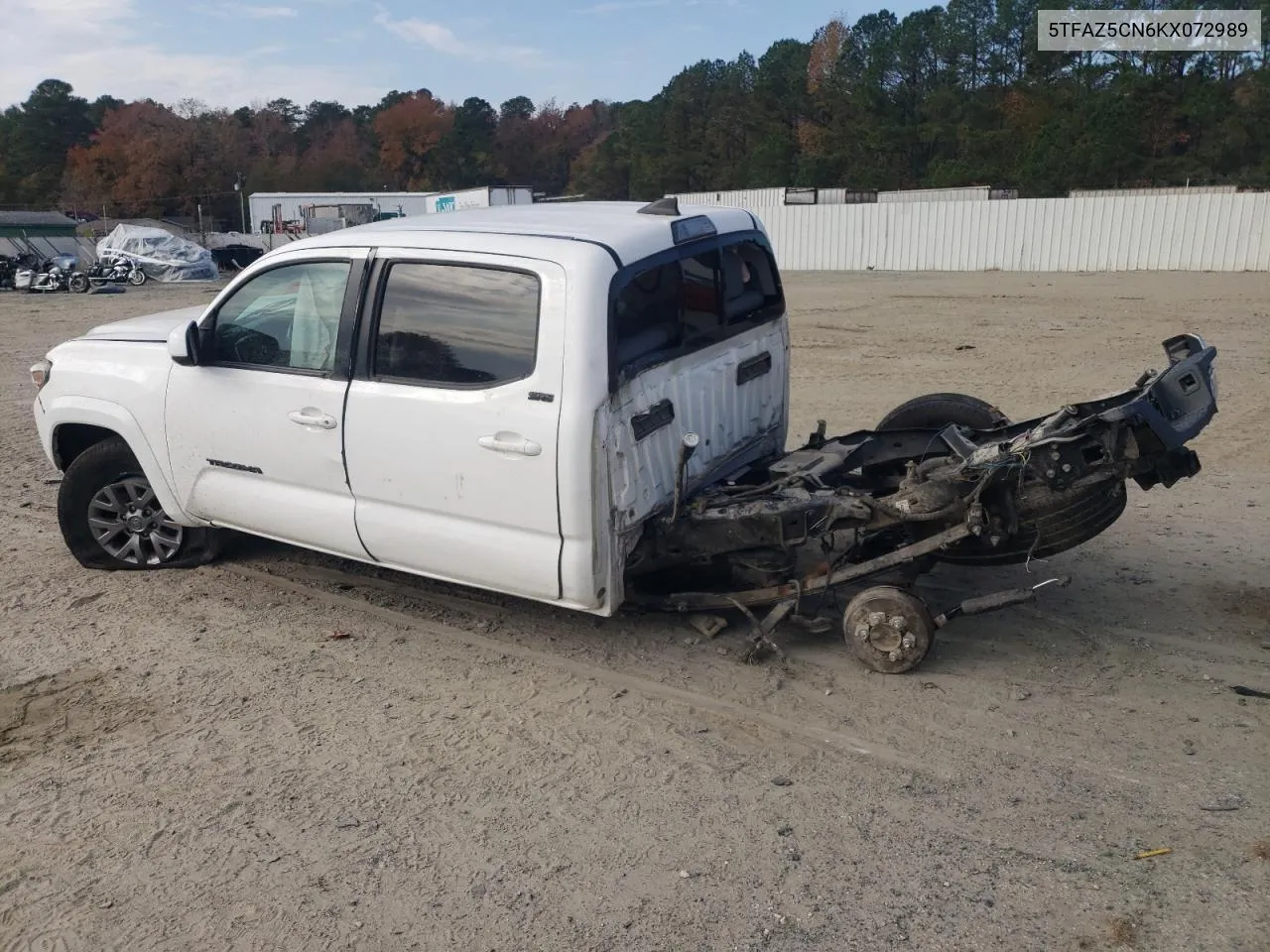 2019 Toyota Tacoma Double Cab VIN: 5TFAZ5CN6KX072989 Lot: 79564214