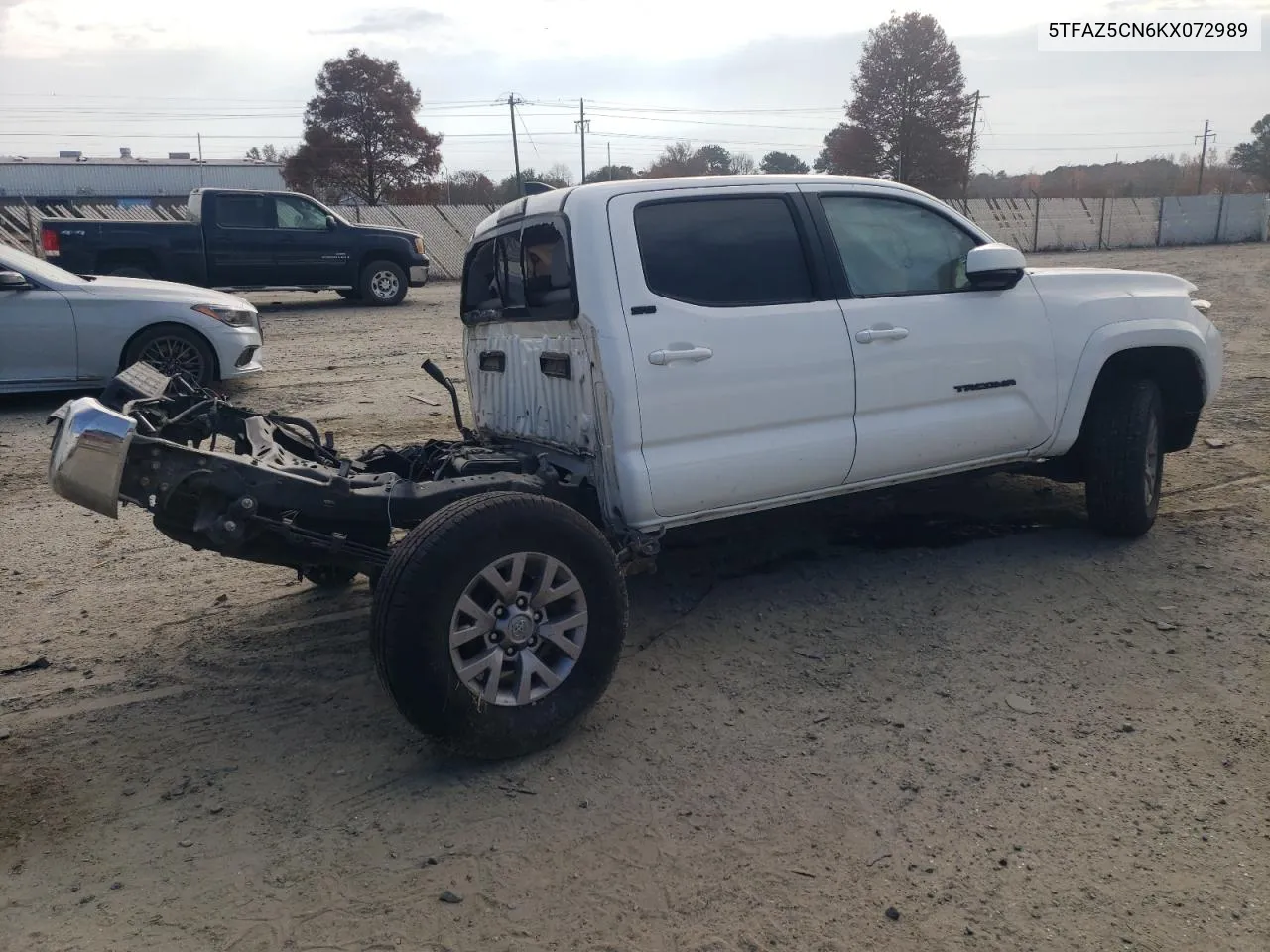 2019 Toyota Tacoma Double Cab VIN: 5TFAZ5CN6KX072989 Lot: 79564214