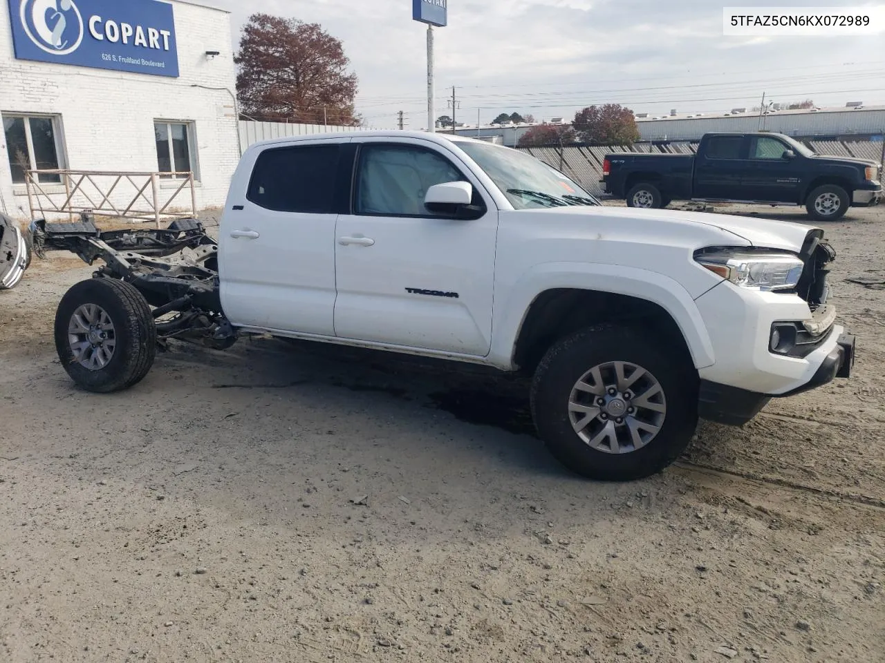 2019 Toyota Tacoma Double Cab VIN: 5TFAZ5CN6KX072989 Lot: 79564214