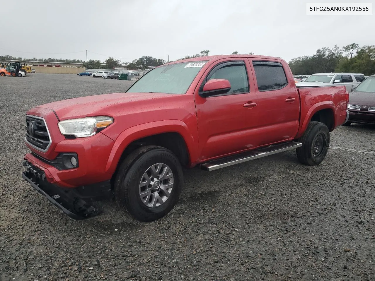 2019 Toyota Tacoma Double Cab VIN: 5TFCZ5AN0KX192556 Lot: 79629254