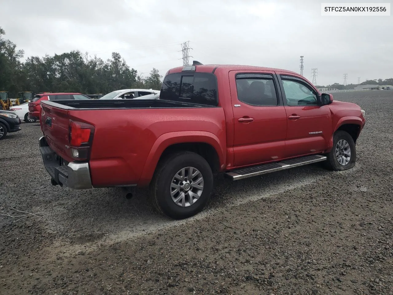 2019 Toyota Tacoma Double Cab VIN: 5TFCZ5AN0KX192556 Lot: 79629254