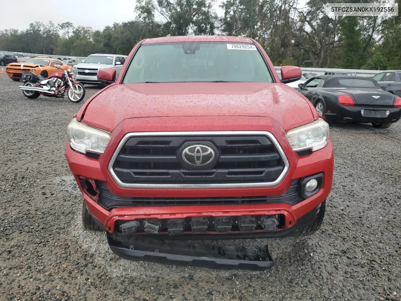 2019 Toyota Tacoma Double Cab VIN: 5TFCZ5AN0KX192556 Lot: 79629254