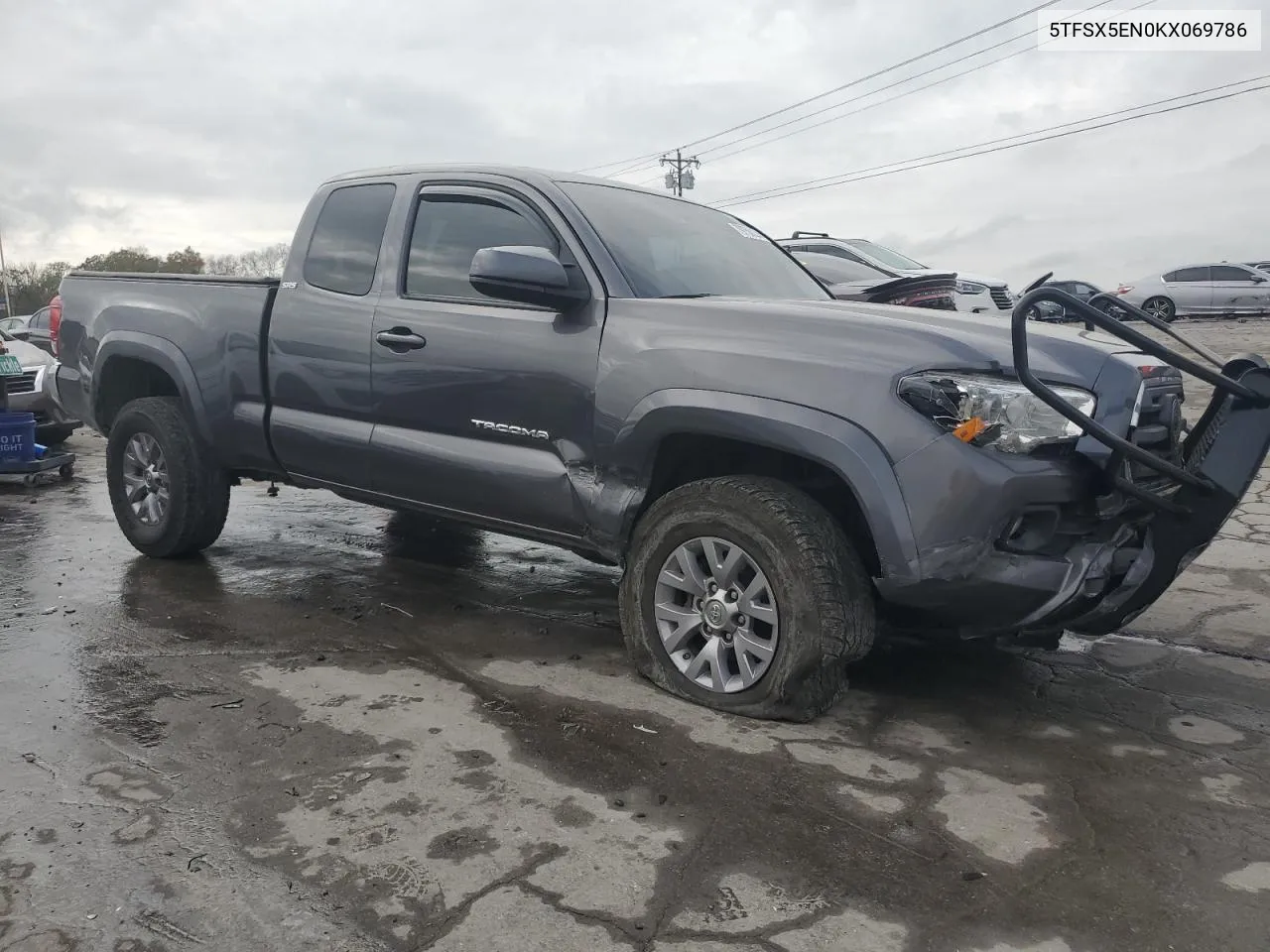 2019 Toyota Tacoma Access Cab VIN: 5TFSX5EN0KX069786 Lot: 79750224