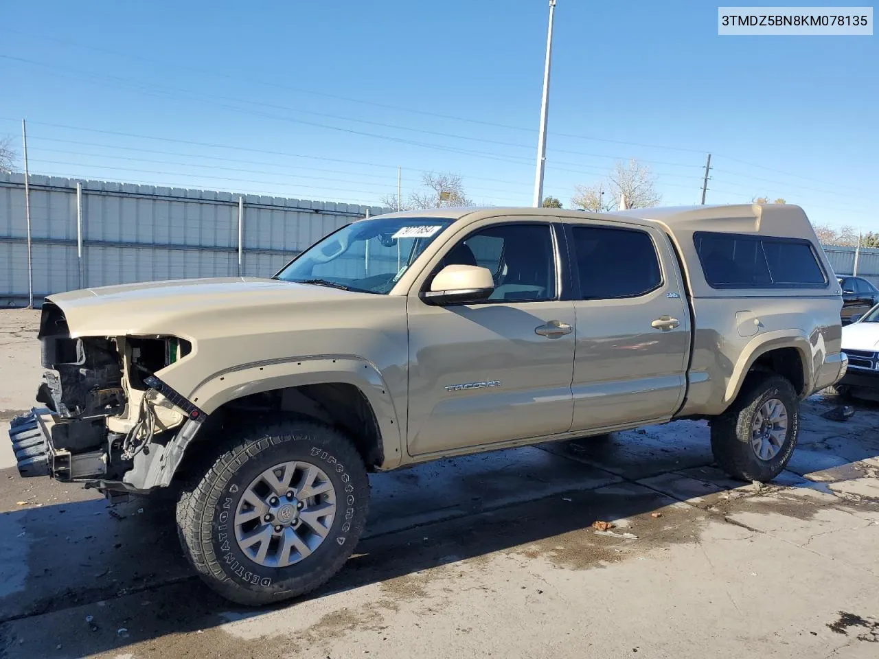 2019 Toyota Tacoma Double Cab VIN: 3TMDZ5BN8KM078135 Lot: 79771854