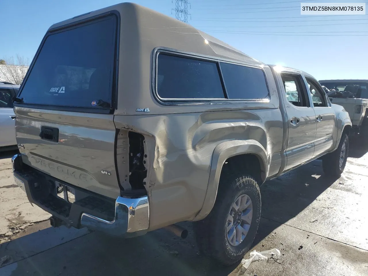 2019 Toyota Tacoma Double Cab VIN: 3TMDZ5BN8KM078135 Lot: 79771854