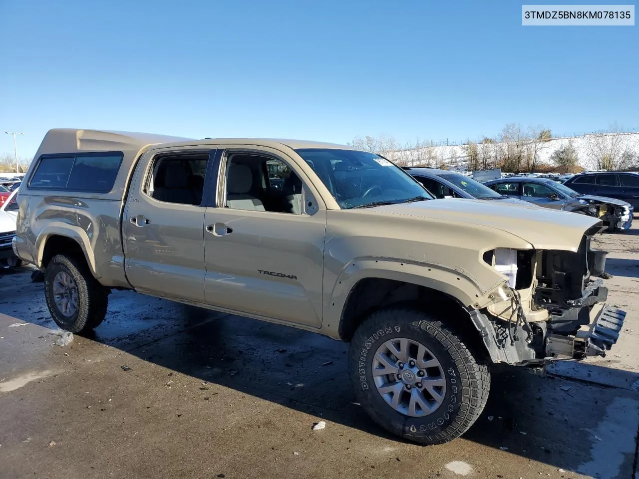 2019 Toyota Tacoma Double Cab VIN: 3TMDZ5BN8KM078135 Lot: 79771854