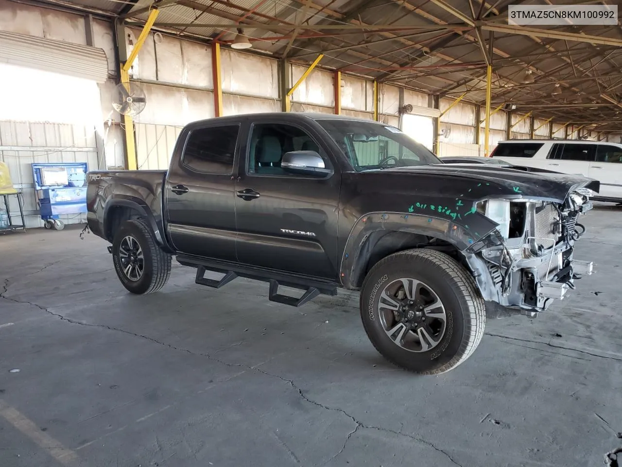 2019 Toyota Tacoma Double Cab VIN: 3TMAZ5CN8KM100992 Lot: 79978044