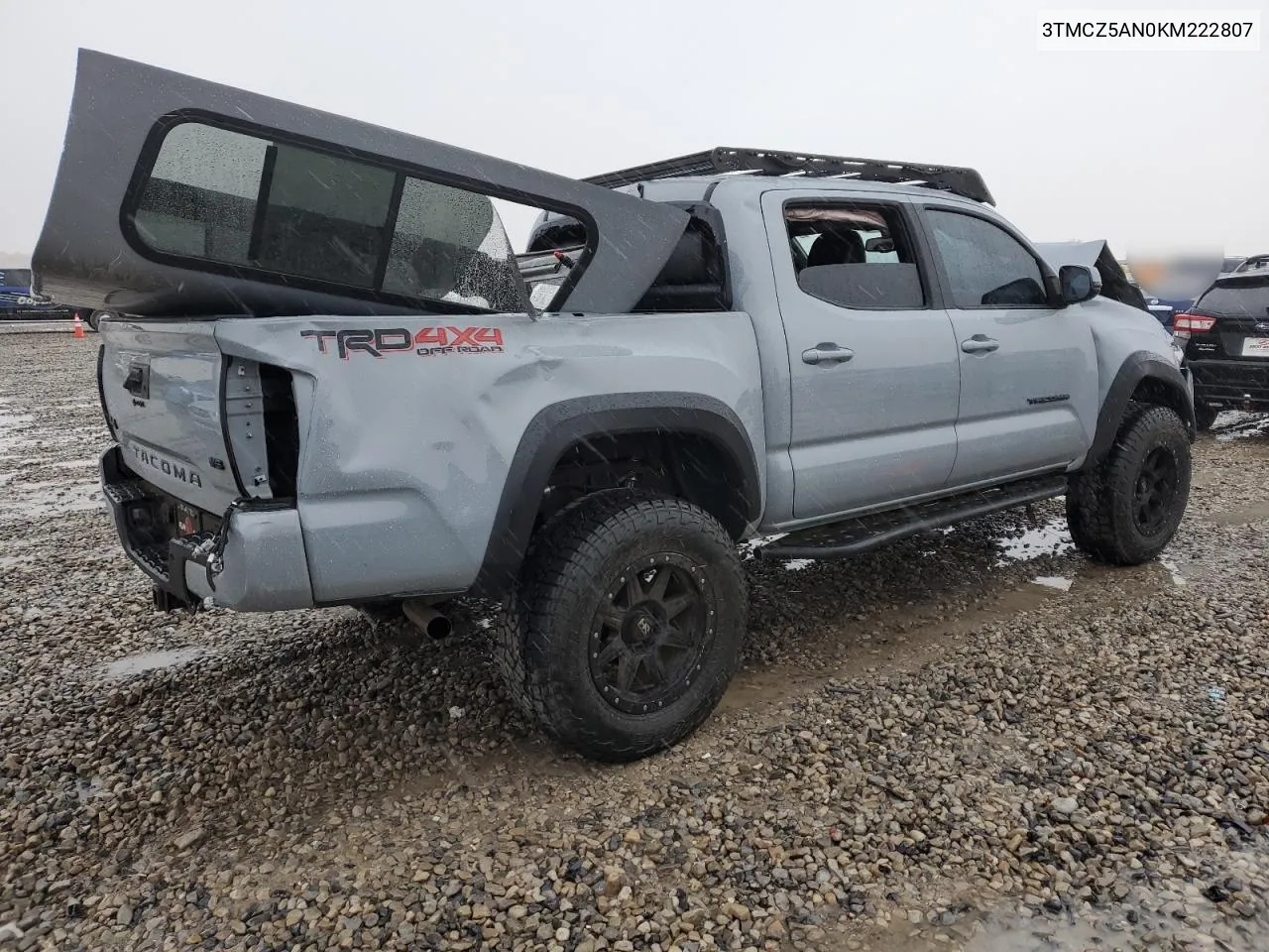 2019 Toyota Tacoma Double Cab VIN: 3TMCZ5AN0KM222807 Lot: 80084404