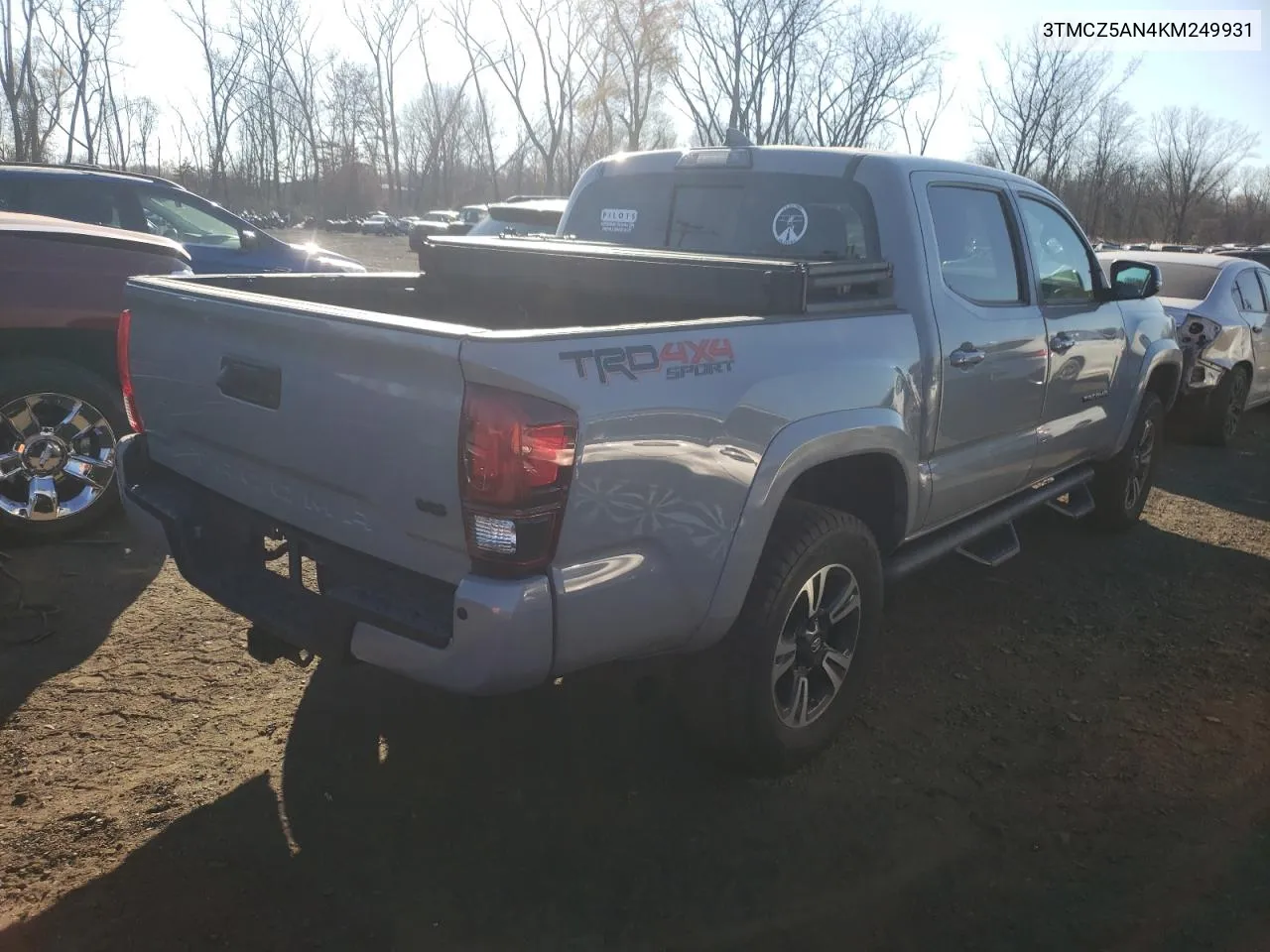 2019 Toyota Tacoma Double Cab VIN: 3TMCZ5AN4KM249931 Lot: 80692024