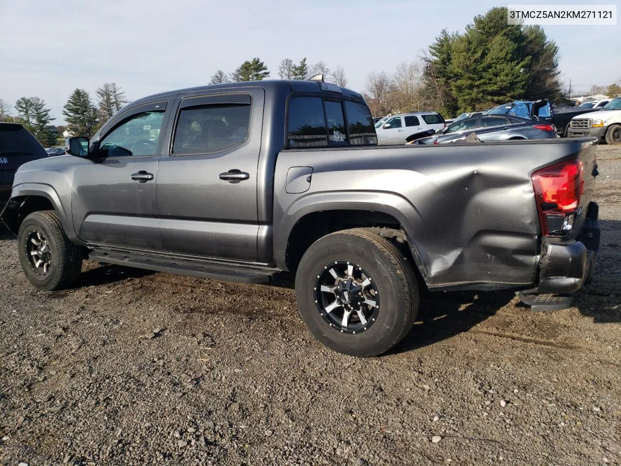 2019 Toyota Tacoma Double Cab VIN: 3TMCZ5AN2KM271121 Lot: 80771224