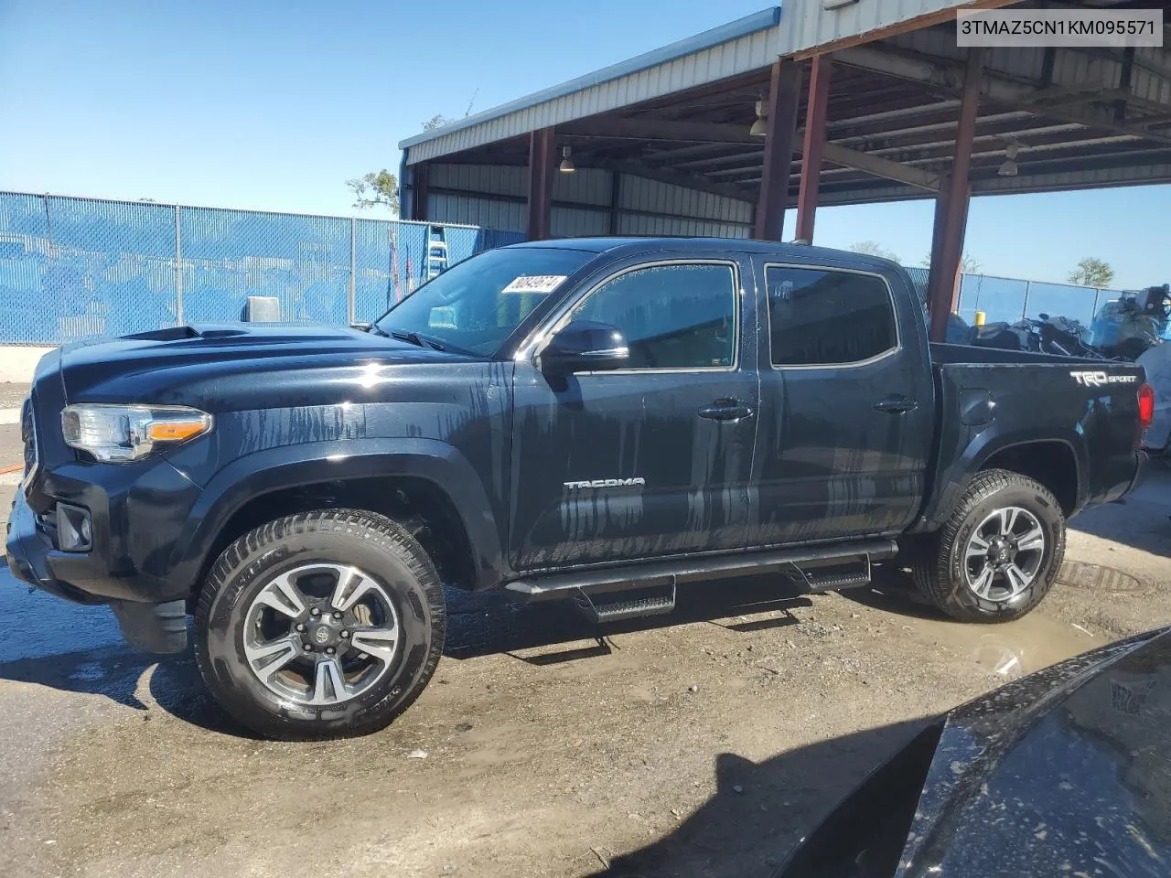 2019 Toyota Tacoma Double Cab VIN: 3TMAZ5CN1KM095571 Lot: 80849674