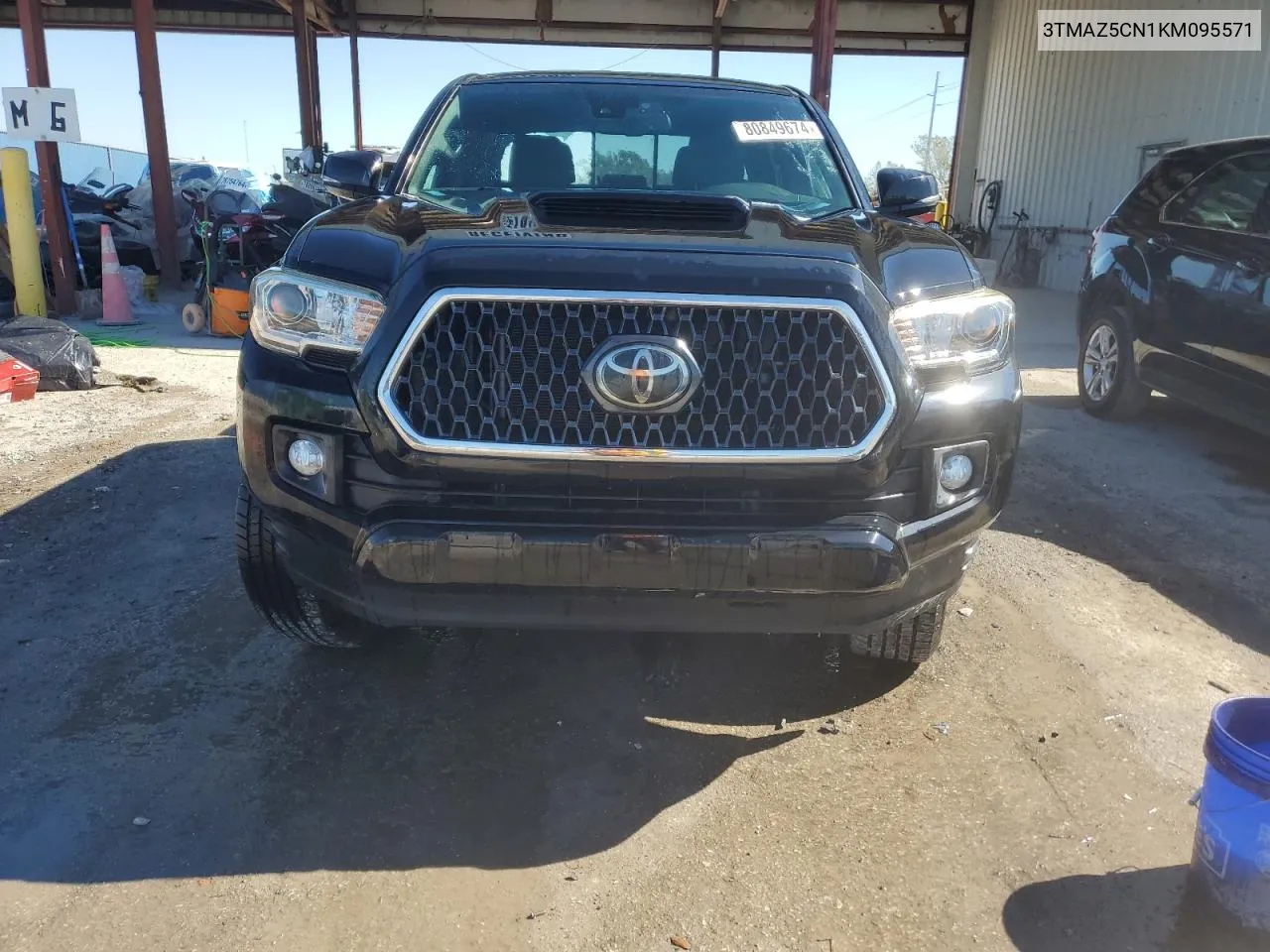 2019 Toyota Tacoma Double Cab VIN: 3TMAZ5CN1KM095571 Lot: 80849674